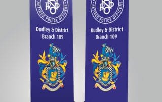 graphic design services roller banner
