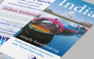 DL leaflets and graphic design